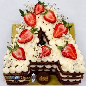 Büyük Harf Şeklinde Pasta Kalıbı